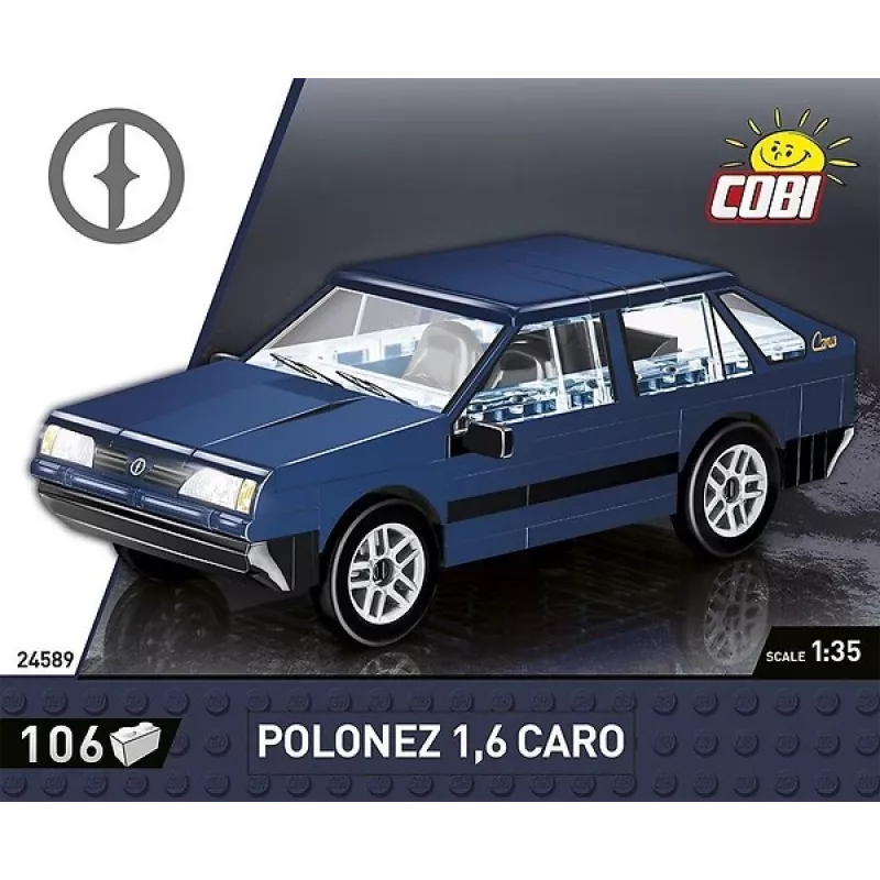 Cobi Polonez 1,6 Caro mudelikomplekt — mõõtkava/mudel täpsustamata, plastist konstruktsioonikomplekt, MPN 24589