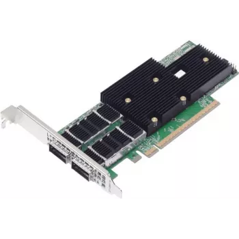BC 200 GbE 2-pordiline QSFP112 serveriadapter NetXtreme P2200G (2x QSFP112) bulk PCIe 5.0 x16 koos täiskõrguse ja madala profiiliga kronsteiniga