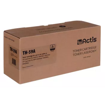 Actis TH-59A tooner (HP CF259A asendus; Supreme; 3000 lehekülge; must) koos tooneritaseme jälgimiskiipega.