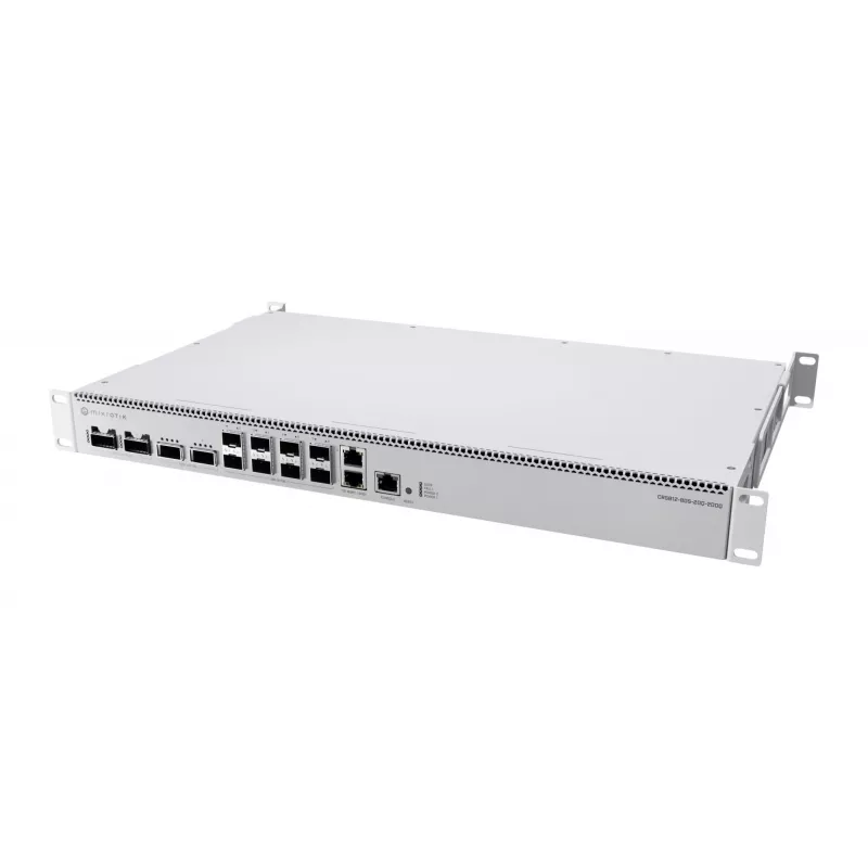 MikroTik CRS812-8DS-2DQ-2DDQ-RM (CRS812 DDQ) pilve-ruuter-kommutaator, 400G