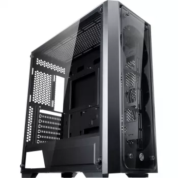 RAIJINTEK PONOS TG4 - Lauaarvuti - PC - SPCC - Must - ATX - EATX - EEB - micro ATX - Mini-ATX - Mängimine