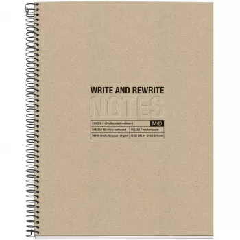 MIQUELRIUS College Notebook Eco Design 4 joonega DIN A4 siseveerisega (A604579)
