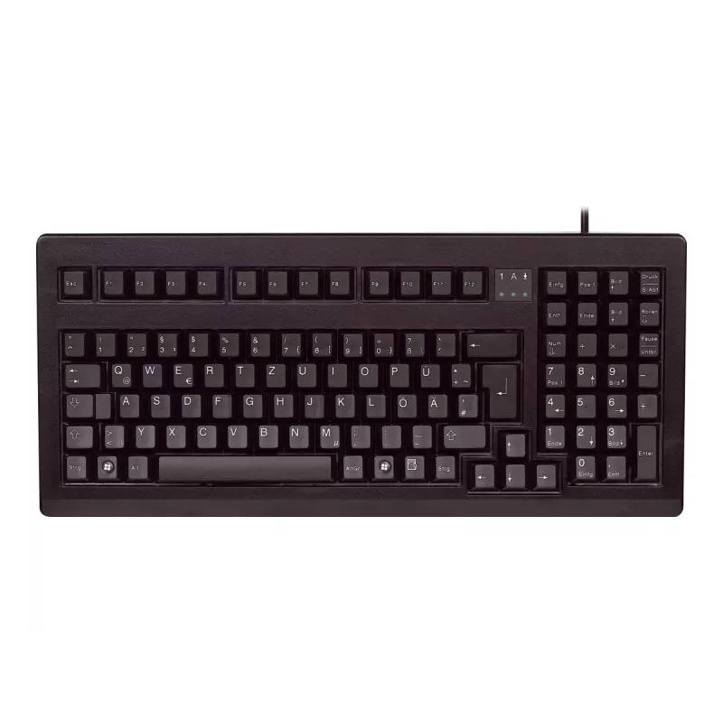 CHERRY G80-1800 klaviatuur Home USB QWERTY USA inglise Must