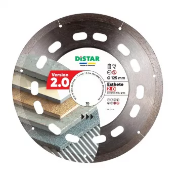Teemantketas Distar Esthete 2.0 125 mm, ava 22,23 mm