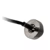 XSPC ARGB LED-pistik G1/4 5V 3-pin, must/kroom