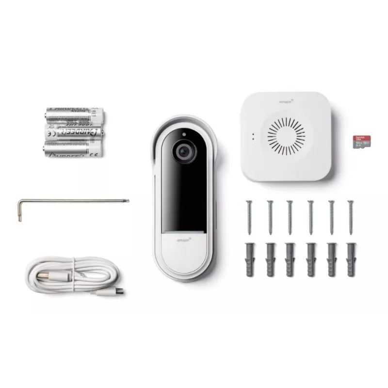 Uksekella helin Omajin by Netatmo OVD-01-EU must valge