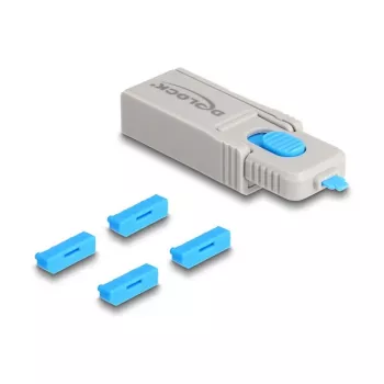 Port blocker DeLOCK 20927 DisplayPort 4 tk + lukustustööriist