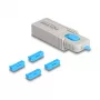 Port blocker DeLOCK 20927 DisplayPort 4 tk + lukustustööriist
