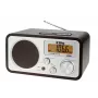 Kaasaskantav raadio ELTRA Kormoran analoog FM LW LCD must hõbedane