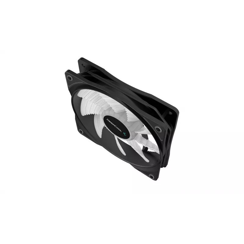 DeepCool RF120B Arvuti korpuse ventilaator 12 cm Must, poolläbipaistev 1 tk