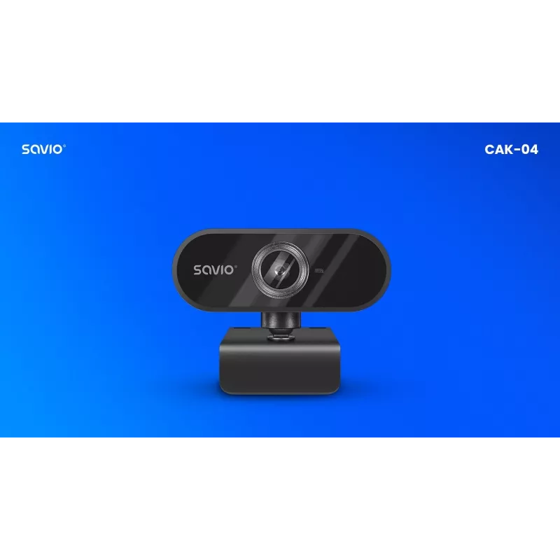 Savio CAK-04 veebikaamera 720 MP 1280 x 720 pikslit USB must