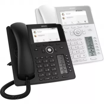 IP-telefon Snom D785N must 12 liini TFT juhtmega telefonitoru