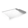 Rack shelf ROLINE 19-tolline 1 U 400 T hall 15kg kandevõime