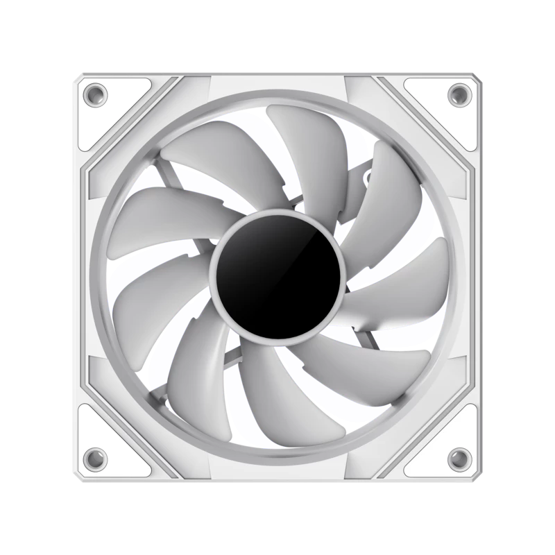 Gamemax | Korpusventilaator | FN12A-S8I | Valge