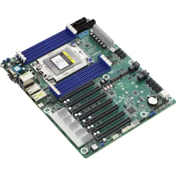Emaplaat ASRock ROMED8-2T ATX AMD EPYC LGA 4094, 8× DDR4 DIMM, kaheksa kanaliga, 2× M.2, 8× SATA III, 10GbE, 3× RJ-45