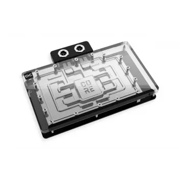 Tagumine plaat Alphacool 10268 Akrüül Alumiinium Kroom Vask Nailon Must 160.8mm