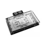 Tagumine plaat Alphacool 10268 Akrüül Alumiinium Kroom Vask Nailon Must 160.8mm