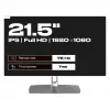 JAPANNEXT FHD puuteekraaniga monitor 54,61 cm (21,5 inch) 1920x1080 pikslit, IPS-paneel, 8 ms, 75 Hz, AMD FreeSync, HDMI, puuteekraan (JN-IPS2152FHDR-C65W-FLD-T)
