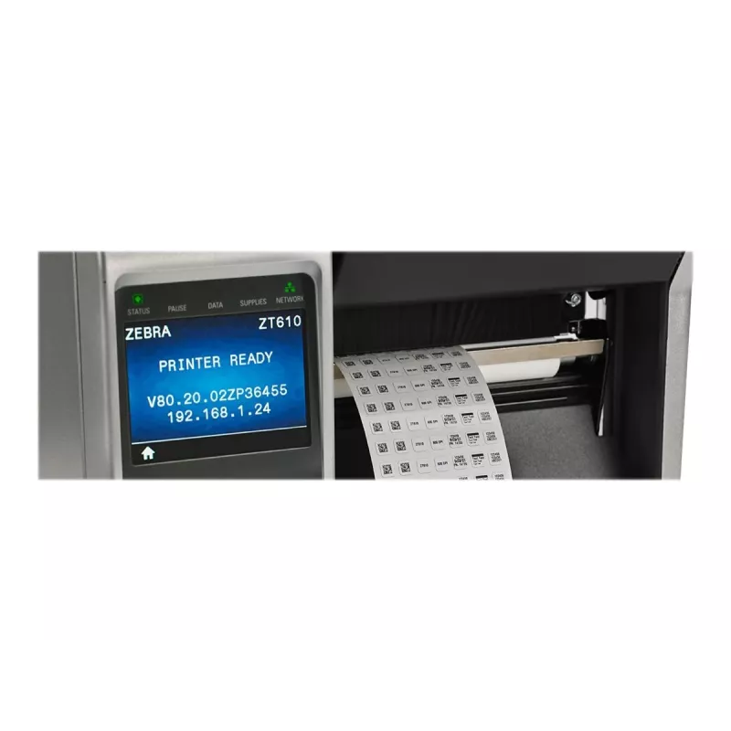 Zebra ZT610 etiketiprinter Termosiirde 300 x 300 DPI 300 mm/sek Juhtmega ja juhtmeta Ethernet LAN Bluetooth