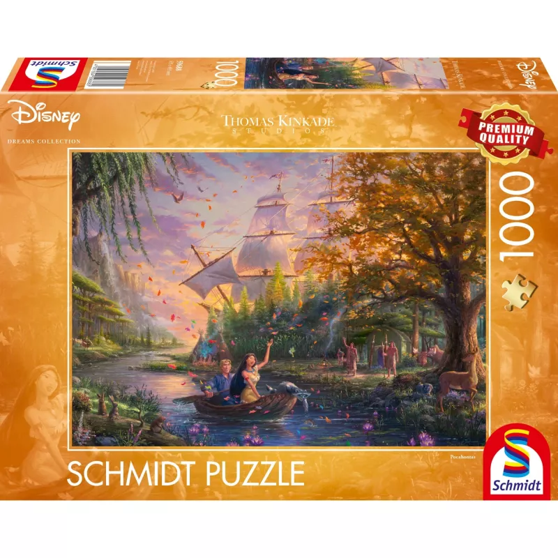 Pusle Schmidt Spiele Disney Pocahontas 1000 tk Koomiksid