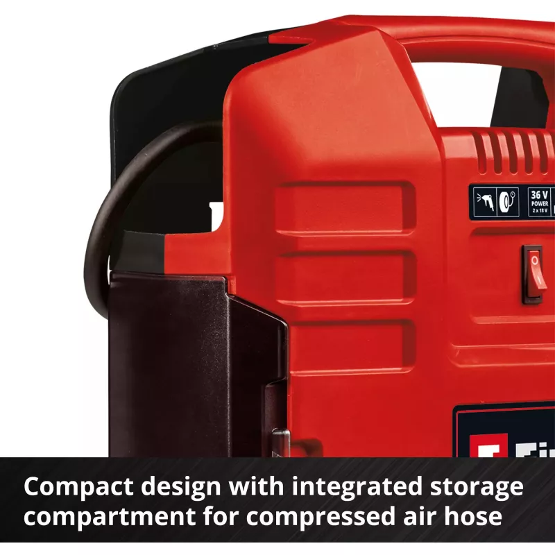 Air Compressor Einhell TE-AC 36/8 130 l/min 8 bar Battery