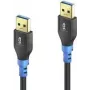 USB-kaabel PureLink FI-U310-030 3 m USB 3.2 Gen 1 USB A must sinine