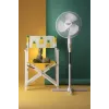 Adler | AD 7305 | Püstventilaator | Valge | Läbimõõt 40 cm | Kiiruste arv 3 | Ostsillatsioon | 45 W