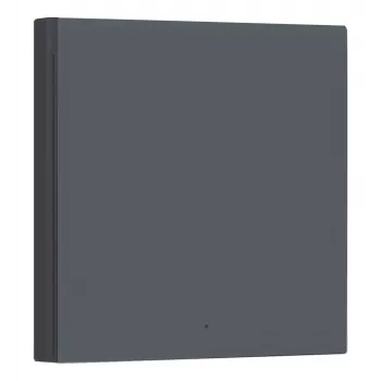 AQARA nutikas seinalüliti H1 EU (ilma nulljuhtmeta, ühe klahviga) (WS-EUK01-G), hall - Zigbee seinalüliti releega