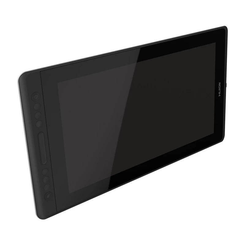 Graafikatahvel HUION Kamvas Pro 16 — 15,6-tolline IPS, 1920×1080, 344,2×193,6 mm tööala, 8192 survetaset, juhtmega USB