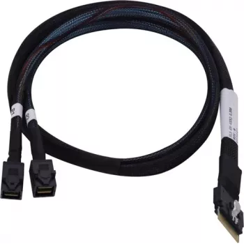 SAS-kaabel Microchip Technology 2304900-R 0,8 m SlimSAS MiniSAS HD