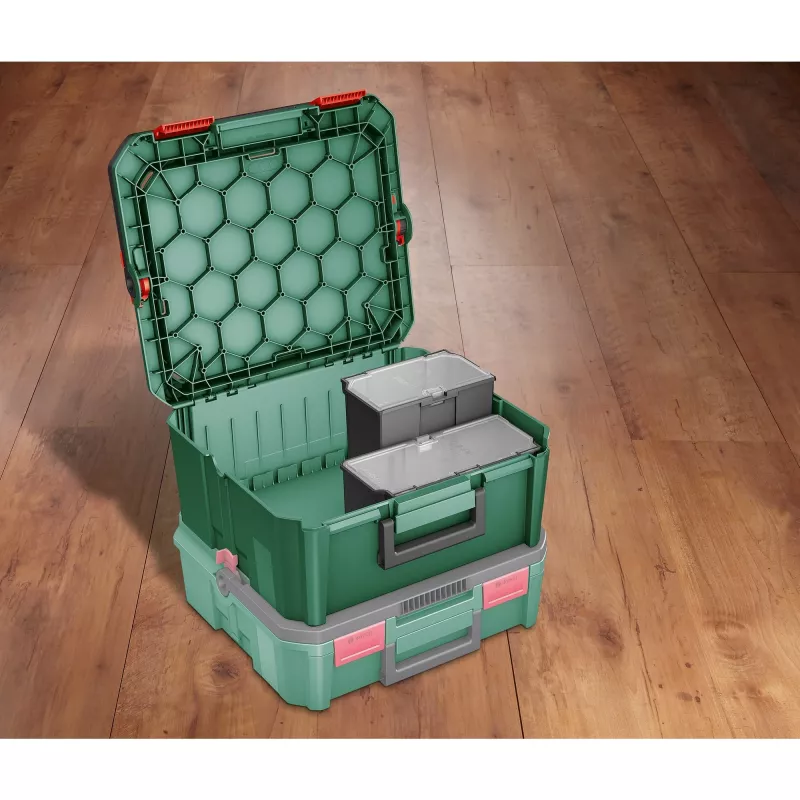 Hoiukast Bosch SystemBox 1600A01SR4 Ristkülikukujuline Roheline 343x391x171 mm