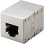 Wentronic Goobay CAT 5e RJ45 pistik/ühendusmuhv – kuni 100 MHz võrkudele, varjestatud (15027)