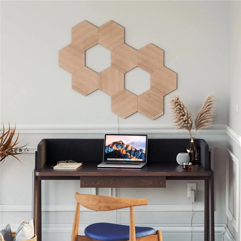 Mood Lighting Nanoleaf Elements puiduefektiga kuusnurkne laienduspakett 3 tk
