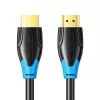 HDMI-kaabel Vention AACBN 15 m, HDMI tüüp A isane - HDMI tüüp A isane, HDMI 2.0, 18 Gbit/s, ARC, kullatud kontaktid, must