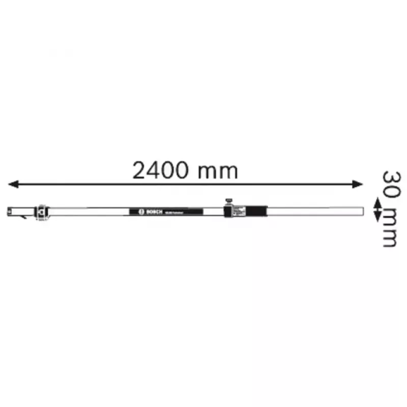 Bosch 0 601 094 100 laserloodi tarvik Nivelleerimislatt