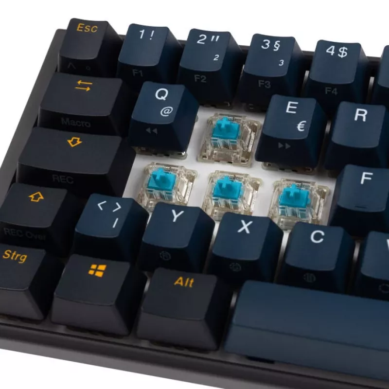 Ducky One 3 Pro Mini Nazca Line klaviatuur, mehaaniline, 8