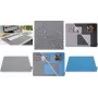Hiirematt Sigel Eyestyle SA201 — PET/PP konstruktsioon, helehall/must