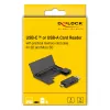 Kaardilugeja DeLOCK 91014 USB 3.2 Gen 1 Type-A/USB-C Must MicroSD SD