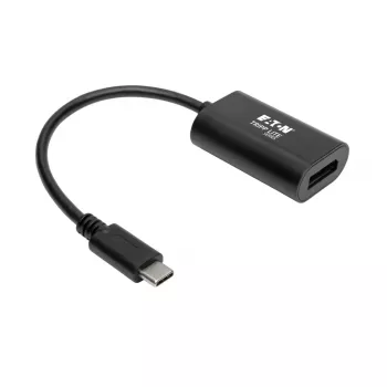 Tripp Eaton Tripp Lite Series USB-C DisplayPort videoadapteri muundur 4K x 2K @ 60Hz, must, USB Type C DP-le, USB-C, USB Type-C 6 tolli