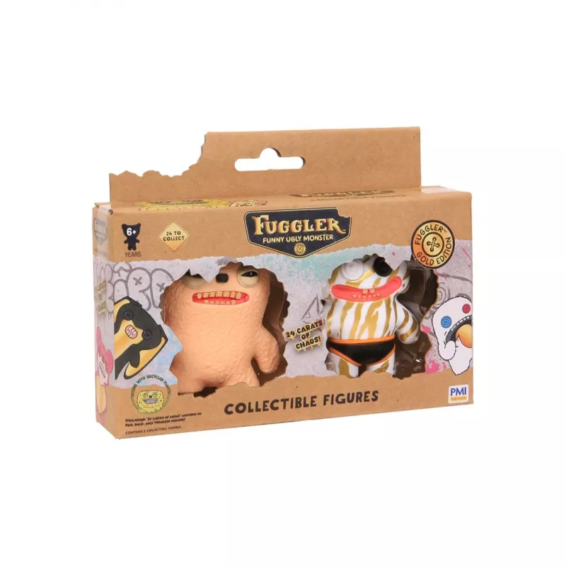 Action figuurid 2‑Pack p.m.i kids world FUGGLER S3 Gold Edition assorted