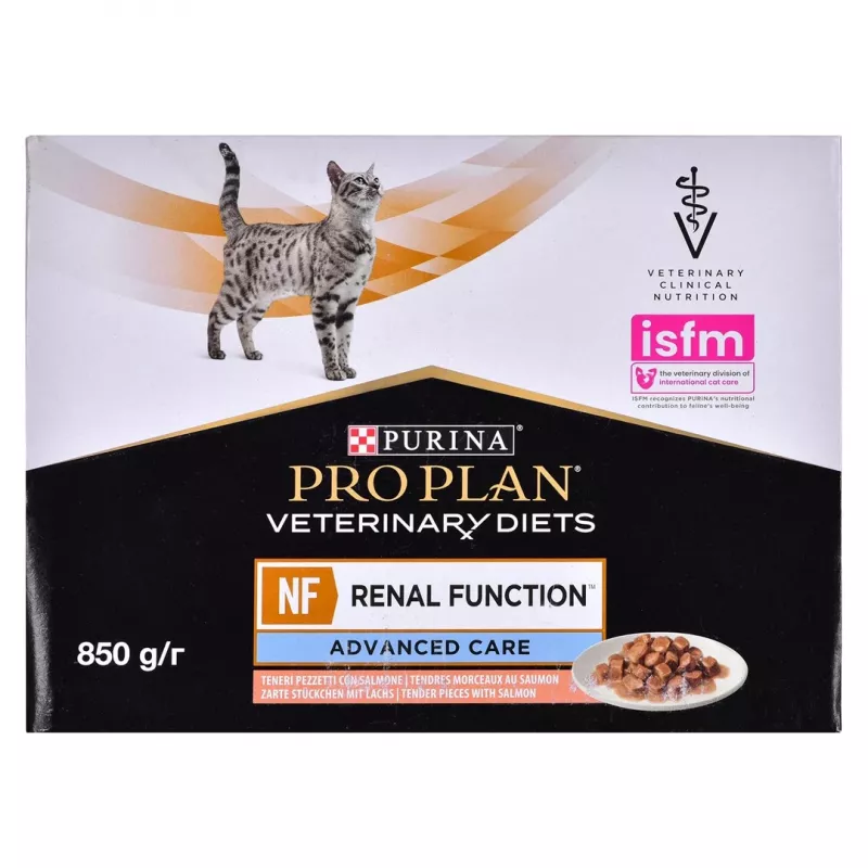 Märg kassitoit Purina Nestlé NF Renal Function Feline lõhe 10 x 85 g veterinaardieet
