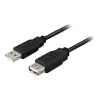 USB-pikenduskaabel GOOBAY 93600 — USB A USB A-le, USB 2.0, 3 m, must