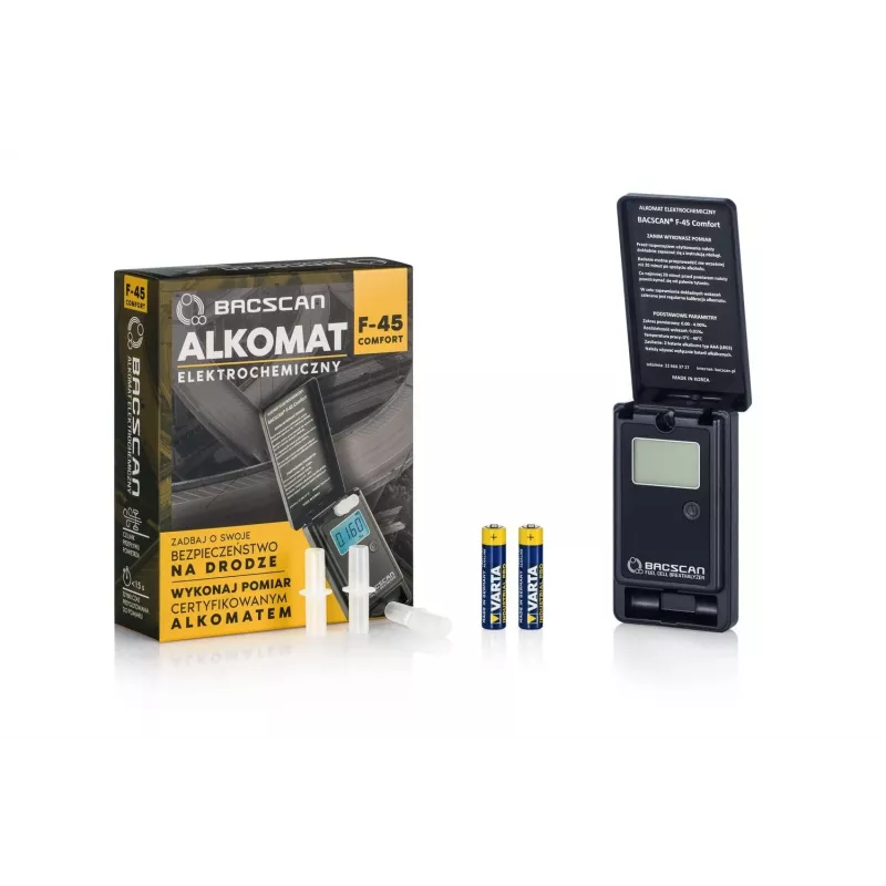 Elektrokeemiline alkomeeter F-45 COMFORT