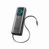 CANYON OnPower 265 sisseehitatud kaabliga toitepank 20000mAh 165W alumiinium tumehall