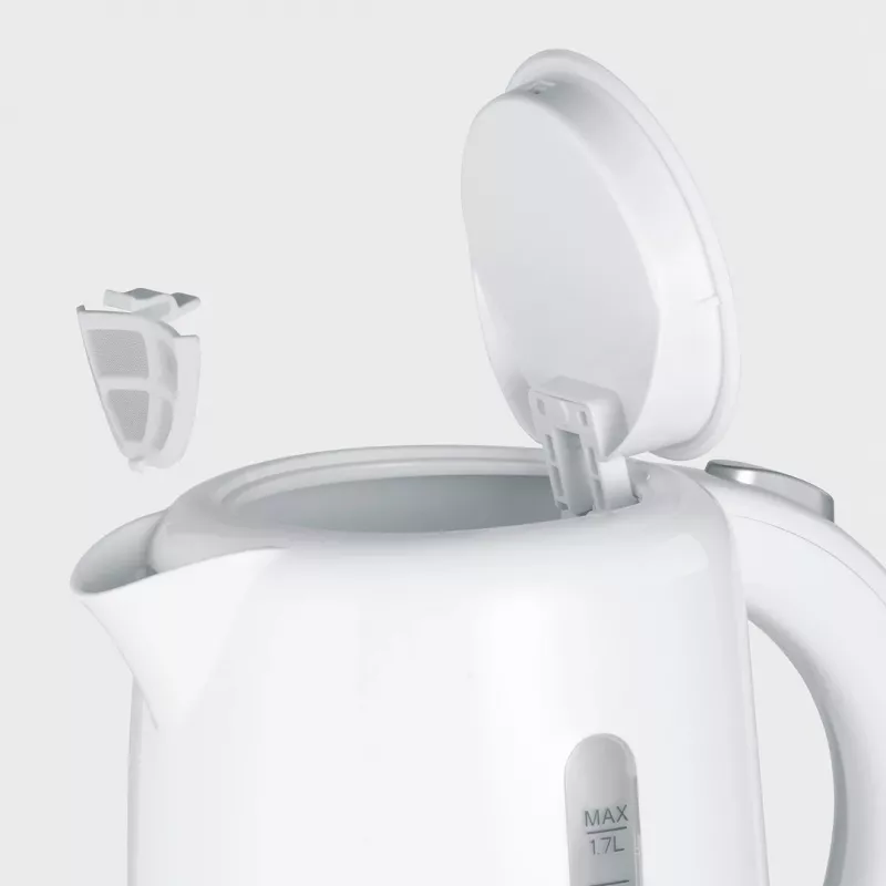 Severin WK 4325 elektriline veekeetja 1.7 L 2200 W Valge
