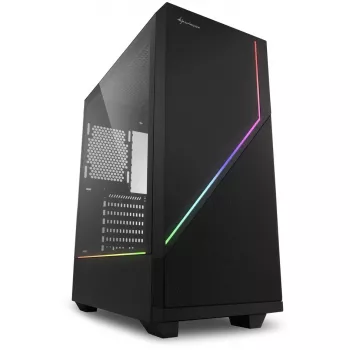 Sharkoon RGB FLOW Midi Tower ATX ilma toiteplokita USB/Heli