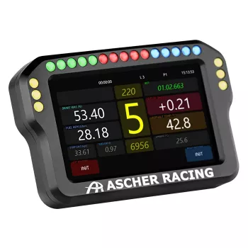 Rooli armatuurlaud Ascher Racing 4-tolline mudel 76080028 sim racing seadetele