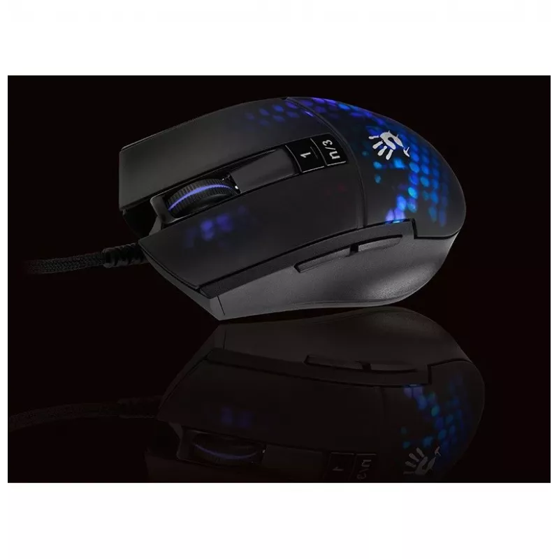 A4Tech BLOODY A4TMYS47113 L65 MAX RGB Honeycomb (Activated) hiir USB Type-A optiline 12 000 DPI
