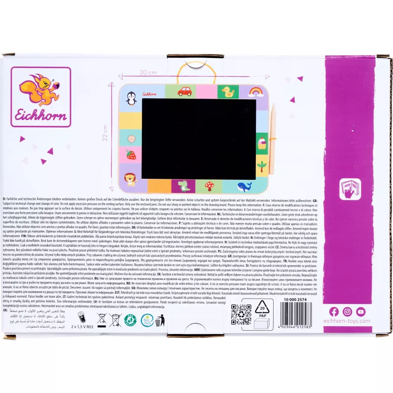 Zeichentafel LCD, osavusmäng
