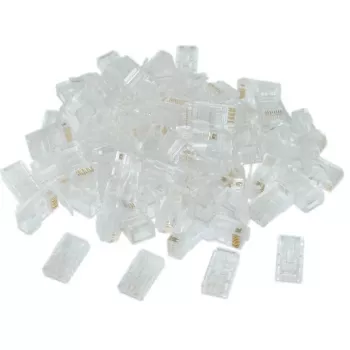 Gembird LC-8P8C-002/100 Wire Connector RJ-45 Transparent